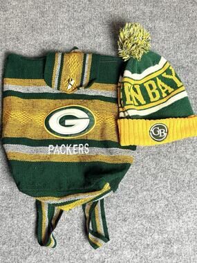 NFL Green Bay Packers Beanie & Backpack